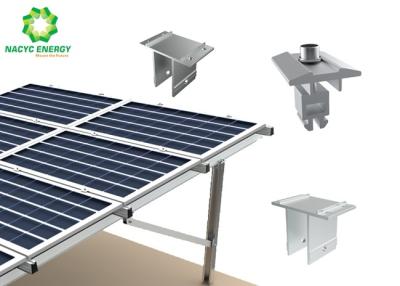 中国 電流を通された鋼鉄地上の太陽電池パネルのラッキング システム錆-抵抗 販売のため