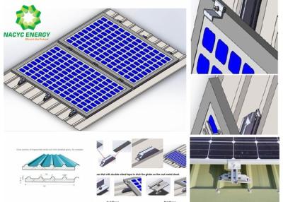 China Metal Roof Solar Mounting Systems Modules support hold panel Solar Roof  Solar Panel Installation    Solar Mount for sale