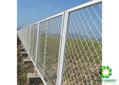 China Metal Safety Wire Fence Panels / Galvanized Safety Fence Protect Construction Site for sale
