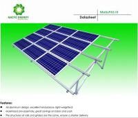 China Customized Solar Power Ground Mounting Systems Aluminum Solar Panel Mounted System for sale