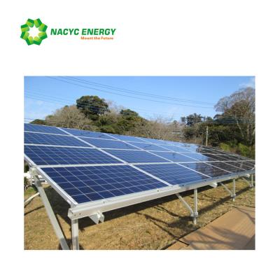 中国 家のための陽極酸化された地上3000W太陽電池パネルの土台システム 販売のため