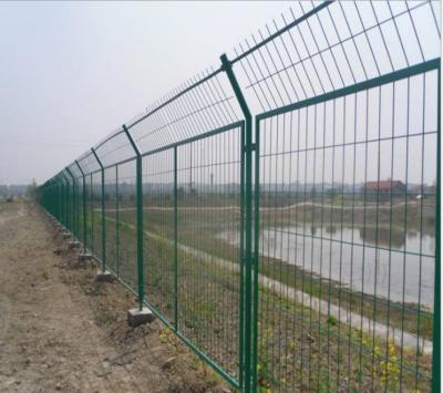 China Anodised Aluminum TOP VIP 0.1 USD Metal Wire Fence Panels For Commerial And Industrial for sale