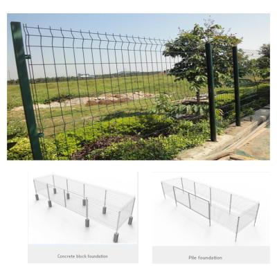 Chine Les panneaux en acier de barrière de degré de sécurité de contrôle des foules de panneaux de barrière de maille de sécurité protègent le chantier d'environnement et de construction à vendre