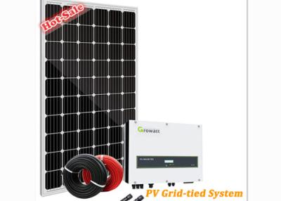 Cina 5KW sul sistema a energia solare di griglia con il montaggio del sistema in vendita