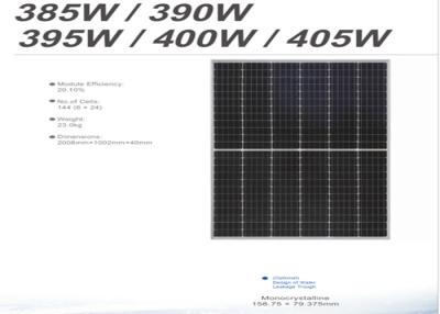 Chine Panneau solaire de picovolte du verre trempé IP67 avec le connecteur MC4 à vendre