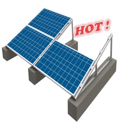 China Complete Ballasted Solar Mounting Systems Structure Aluminum Solar Panel Frame  Solar Panel Bracket Aluminium for sale