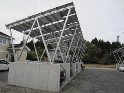 China PV Ground Mounted Waterproof Carport Solar Systems W Type Aluminum Parkinglot Frames for sale