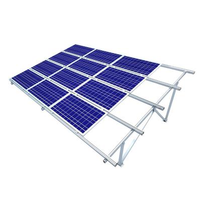 China Foldable 20KW 30kw Ground Mount Solar Racking System Solar Mounting Bracket for sale