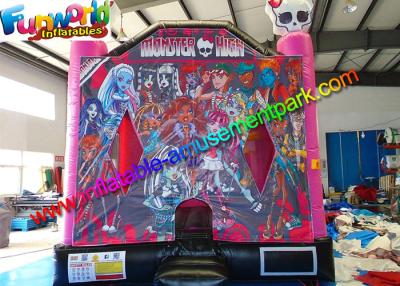 China Monster High Themed Bounce House ,  Inflatable Bouncy House for Commercial for sale