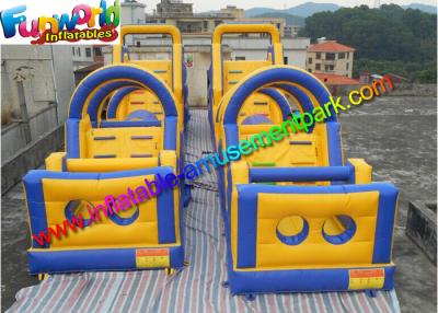 China Sewing Inflatables Obstacle Course Combo Challenge Game Custom for sale