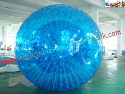 China Inflatable Blue Water Walking Ball , Big Kids Rolling Bubble Ball for sale