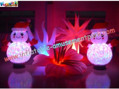 China Outdoor / Indoor Popular LED RGB Changing Inflatable Decoration With Remote Control for sale