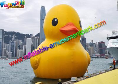 China World Biggest PVC Rubber Inflatable Duck , Customised Airsealed Sport Inflatables for sale