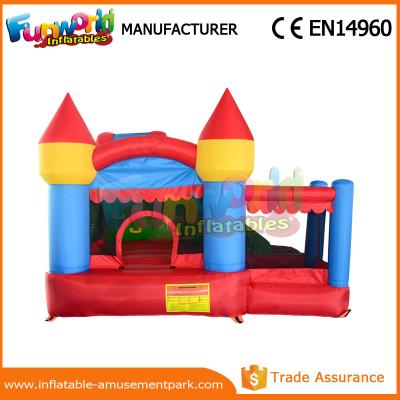 China Mini PVC Inflatable Bouncer Slide Inflatable Combo Bouncers 1 Year Warranty for sale