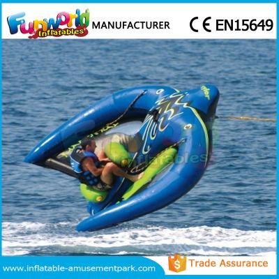 China 0.9mm PVC Tarpaulin Manta Ray Water Toys Flying Water Boat Inflatable Raft Boat for sale