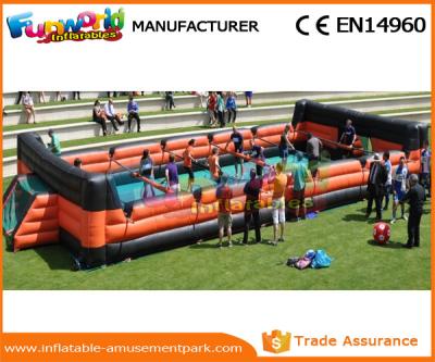 China Customized Inflatable Sports Games Football Arena Court Indoor Soccer Field for sale
