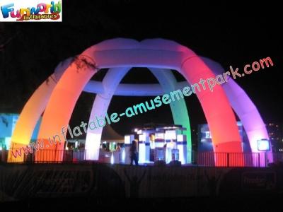 China Color Change Tent Inflatable Lighting Decoration For Wedding , 6M for sale