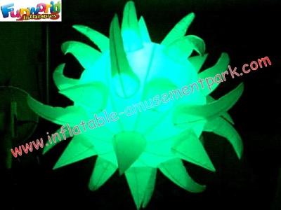 China LED RGB Color Changing Inflatable Lighting Decoration Star With Remote Control for sale