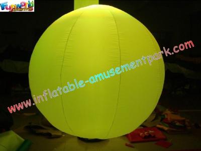 China Stage Pvc Inflatable Lighting Decoration Ball for sale