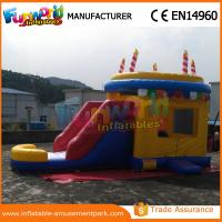 China Customized Candle Inflatable Bouncer Slide CE SGS TUV ROHS EN71 for sale