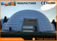 中国 14mの直径のゆとりのドーム透明なWindowsの膨脹可能な党テント 販売のため