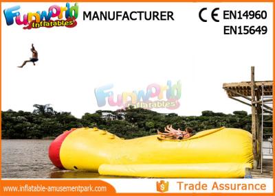 China juguetes inflables coloridos del agua de la lona del PVC de 0.9m m, gota inflable del agua para saltar en venta