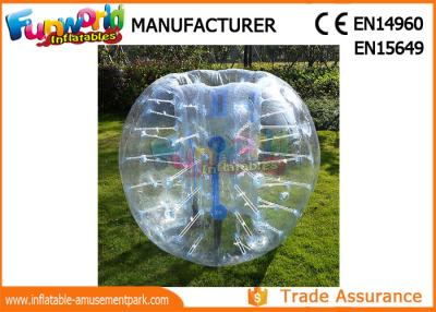 China 1.2m Diameter Bumper Soccer Inflatable Zorb Ball With Silk Paiting Logo for sale