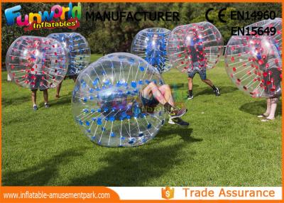 Chine Boule gonflable de bulle de taille humaine géante pour l'adulte 3 ans de garantie à vendre