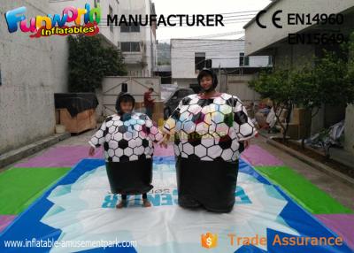 Chine Costumes gonflables drôles de lutte de sumo de jeux de sports de Cary avec le tapis d'éponge à vendre