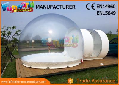 China Inflatables publicitario transparente/diámetro inflable del sitio los 8m de la burbuja en venta