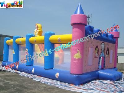 Chine Les jeux adaptés aux besoins du client de parc d'attractions de princesse Giant Inflatable/Funcity gonflable joue à vendre