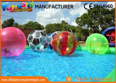 China PVC Inflatable Water Walking Ball / Multi - Function Inflatable Water Toys for sale
