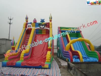 China Customized Clown  Rent Inflatable Slide , Inflatable Dry Slides for sale