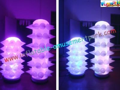China New Design LED Event Inflatable Lighting Balloon Decoration Tusk for Party for sale