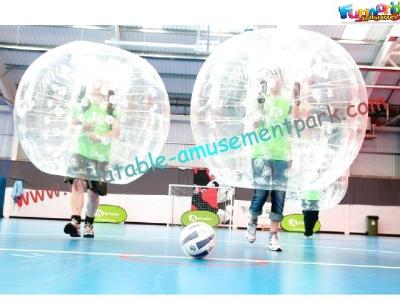 China Transparent Human Inflatable Zorb Ball / Inflatable Bubble Soccer Ball For Sports for sale