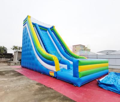 China Customized Size PVC Tarpaulin Commercial Inflatable Slide for sale