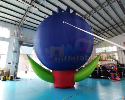 China 0.9mm PVC-Plane, die Inflatables-Blumen-Luft-Charaktere annonciert zu verkaufen