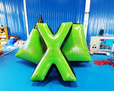 China 0.6mm PVC Paintball Blow Up Bunkers Shooting Obstacle Barrier for sale