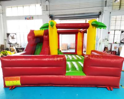 China 0.55mm PVC Tarpaulin Inflatable Castle Bounce House Combo for sale