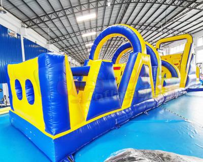 Китай Дети полосы препятствий 13.2X4.7X3M Inflatables скача дом прыжка замка продается