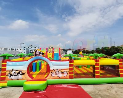 Chine Parc d'attractions de videur de Jumper Bounce House Combo Inflatable de terrain de jeu à vendre