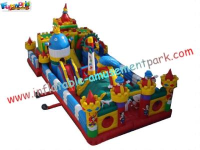 China Kids Fun Inflatable Amusement Park Equipment PVC Tarpaulin for Rent, Re - sale for sale
