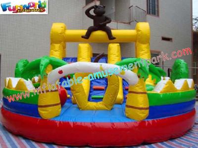 China Outdoor Kids 1000D, 18 OZ PVCTarpaulin Inflatable Amusement Park Games for Re - sale for sale