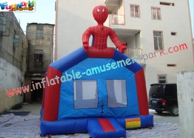 China Durable PVC Tarpaulin Inflatable Spiderman Commercial Childrens Bouncy Castles for Re-sale for sale