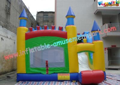 China Commercial Grade PVC Inflatable Bouncer Slide , Kids 4 In 1 Bounce House for sale