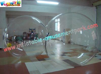 China TPU Transparent Color Inflatable Zorb Water Ball For Swimming Pool , TIZIP Zipper for sale