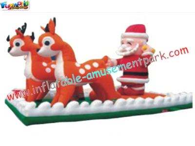 China Decoraciones inflables al aire libre muñeco de nieve, Papá Noel del festival de la Navidad de la explosión promocional en venta