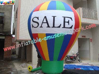 中国 Inflatablesの大きい地上の気球を広告するODMはナイロン材料を裂停止する 販売のため