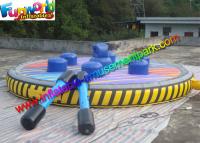 China Interactive Game Inflatable Gladiator Jousting Ring With Joust Stick for sale