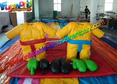 China Dauerhafte Sumo-Ringkampf-Sportspiele PVCs verrückte aufblasbare für lustiges zu verkaufen